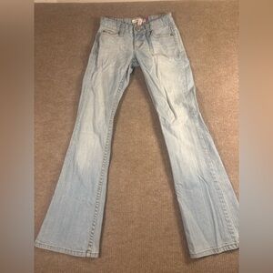 Aeropostale Light Blue Flare Jeans 1092